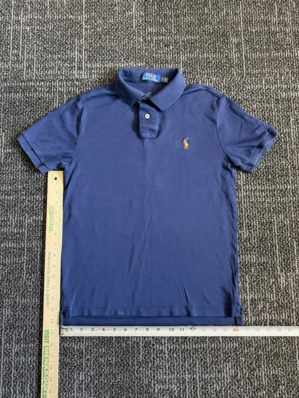 Polo Ralph Lauren Navy Boys Polo Shirt Size S